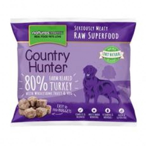 NATURES MENU COUNTRY HUNTER TURKEY NUGGETS